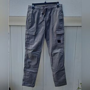 Hollister Men's Gray Cargo Pants